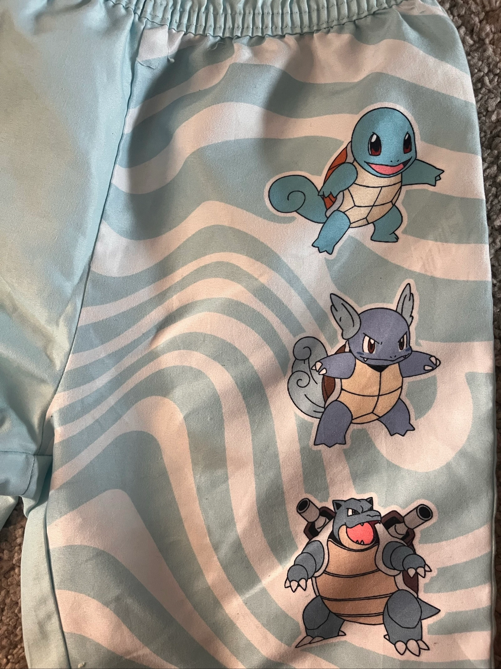 🚙 𝒎𝒛| Pokémon zwembroek jongens | blauw met print | maat 122/128 | Squirtle | zomer – photo 2